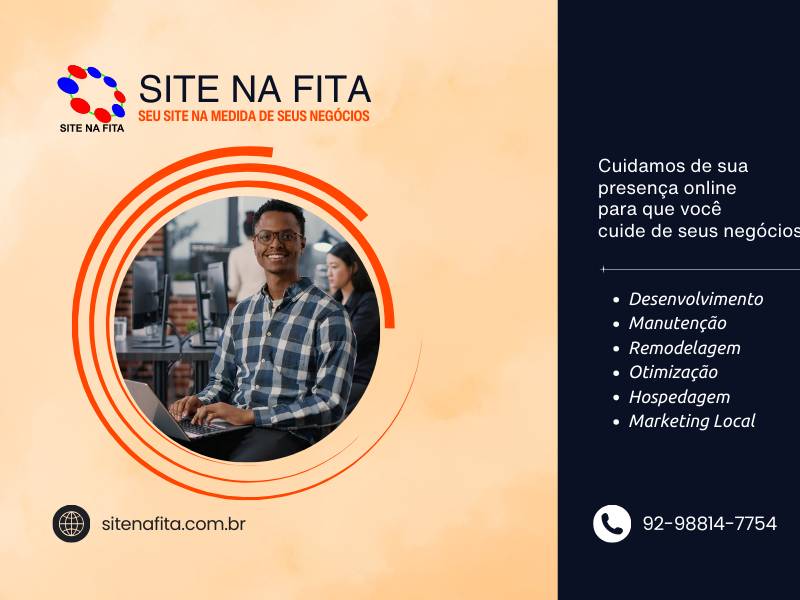 Navegue para o Sucesso com um Site Novinho em Folha!